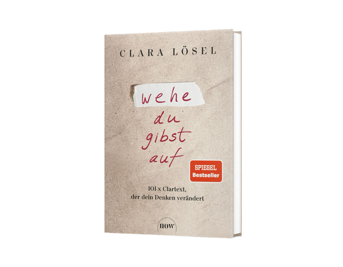 Wehe du gibst auf - Signiert